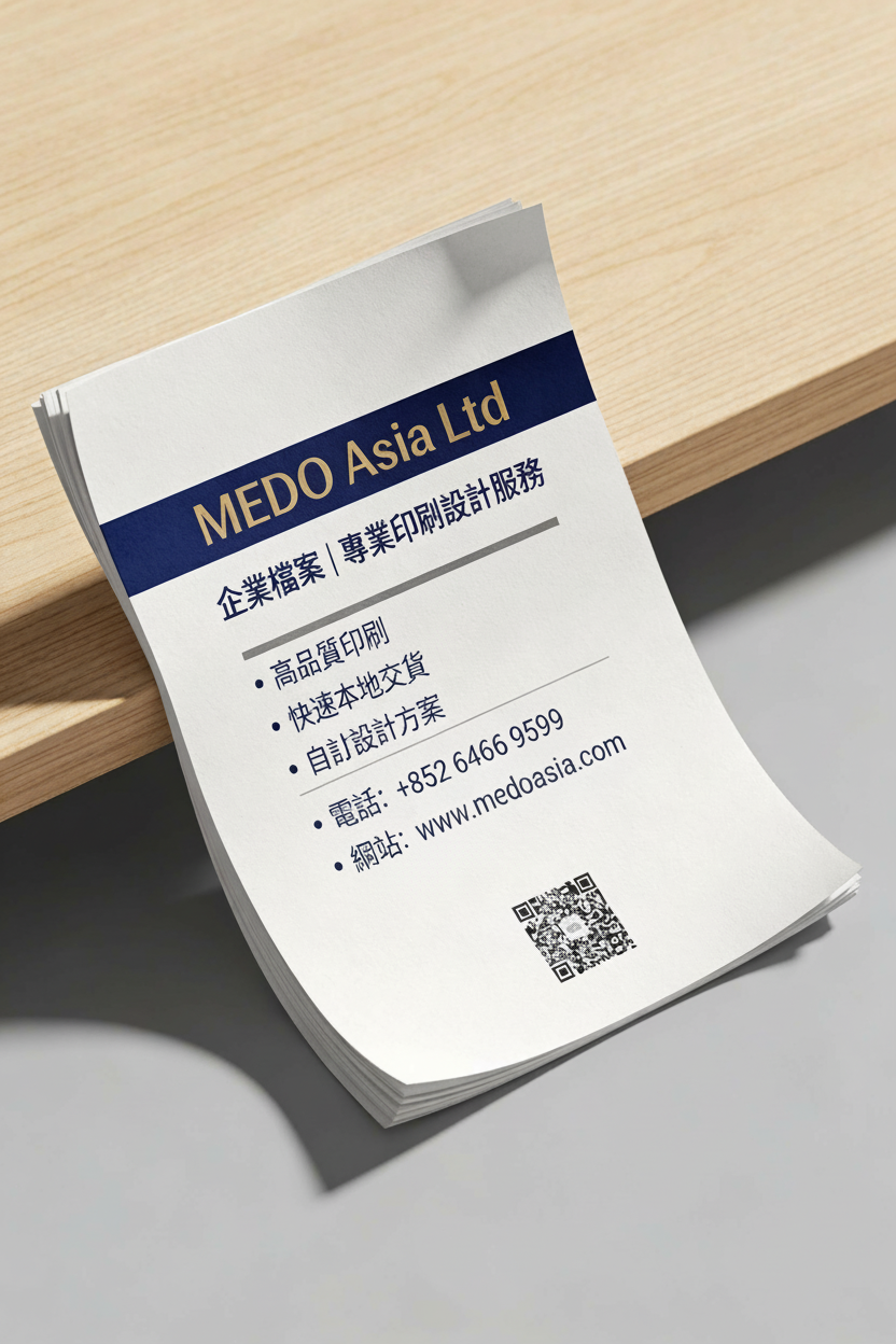 企業文件成品示意圖